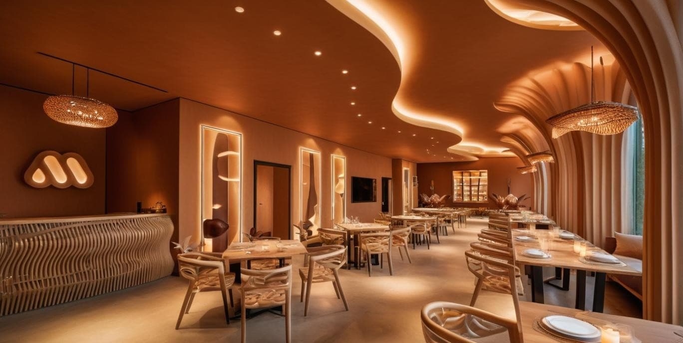 Hotel Midas Restaurant — Interior